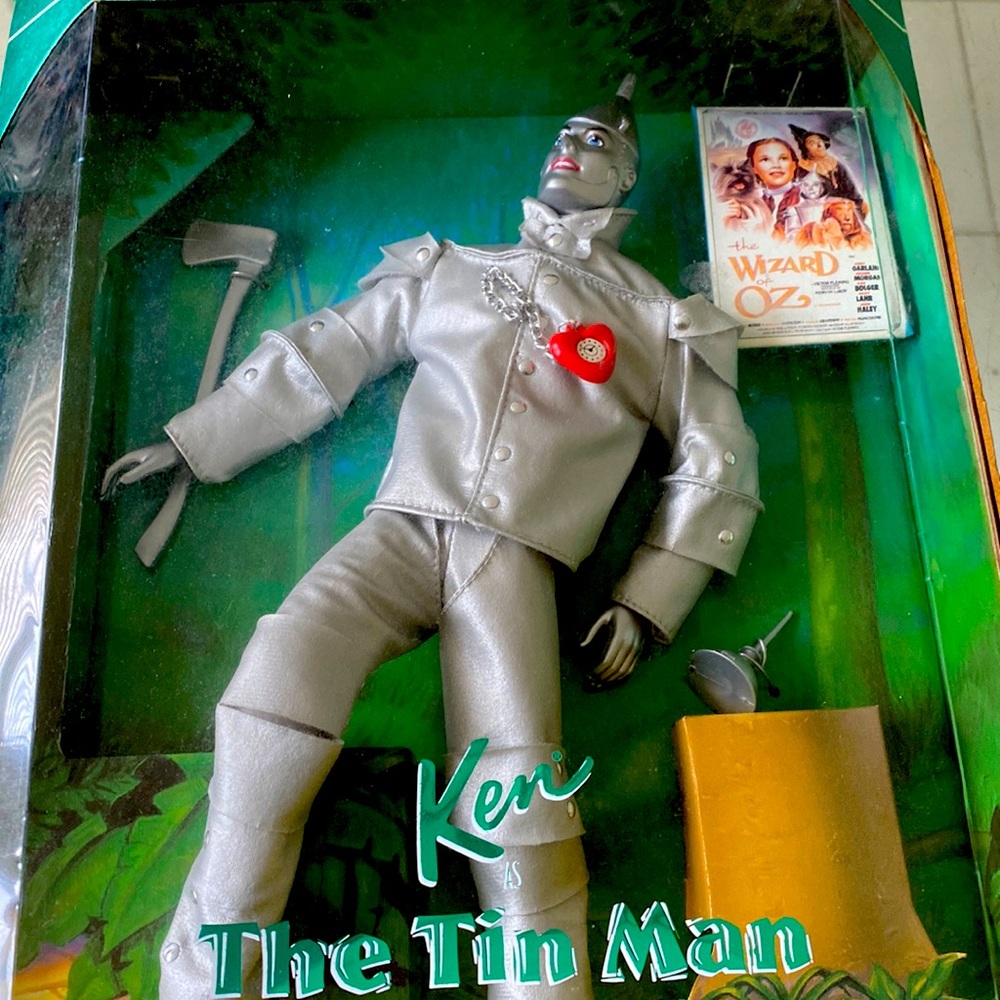 Ken The Tin Man Barbie Doll In The Wizard of Oz Hollywood Legends Collection NEW